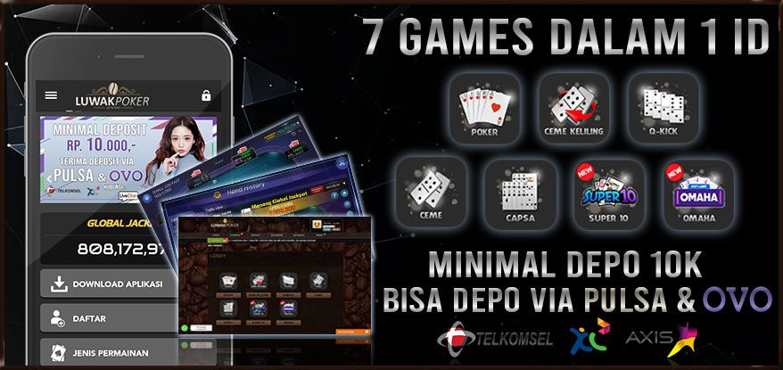 LUWAKPOKER1 merupakan bandar poker online, agen dominoqq, dan merupakan salah satu poker idn terpercaya