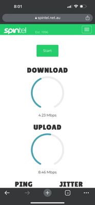 NBN speed super slow during night 1 2M for a home