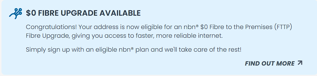 Solved Upgrade to Fttp Neighbourhood AGL