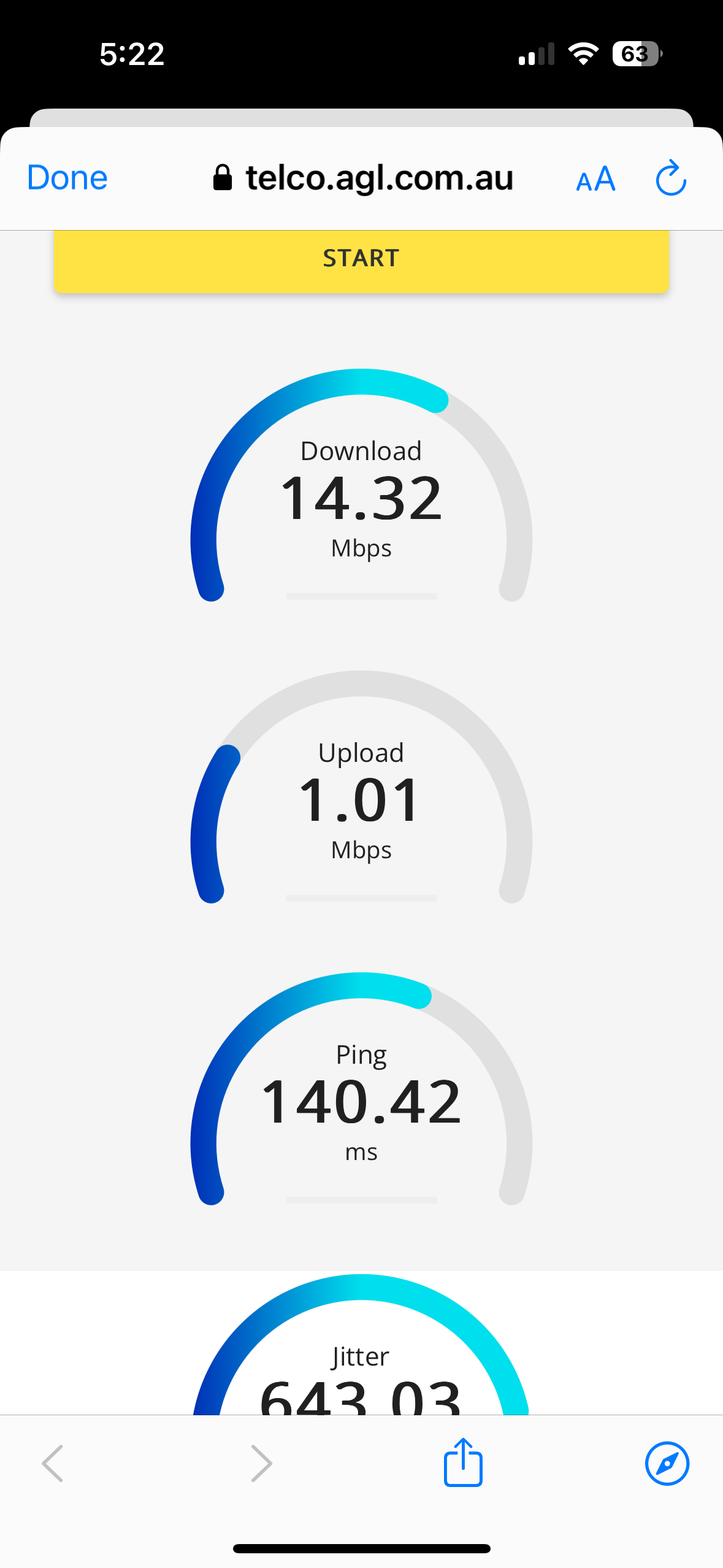 Extremely slow internet Neighbourhood AGL