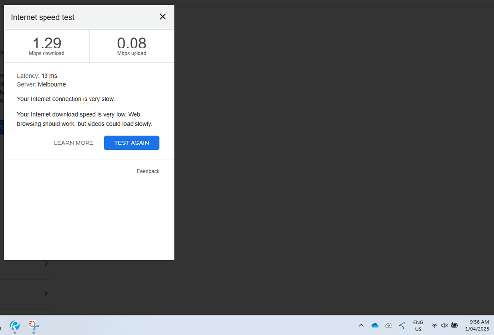 6 margaret st - Internet speed test 1st april.png
