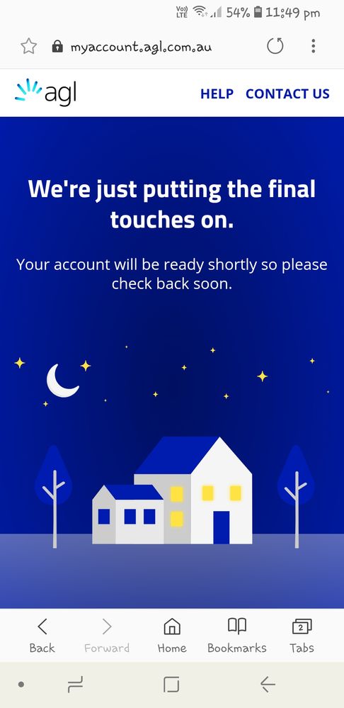 This is if I try to login in online (On my phone but not in the app)